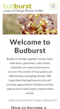 Mobile Screenshot of budburst.org